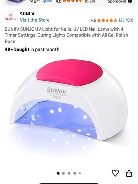SUNUV UV Light for Nails